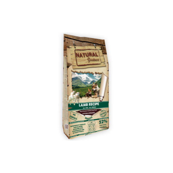 Natural Greatness Receta Sensitive Cordero