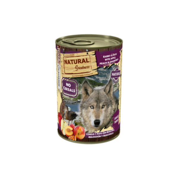 Natural Greatness Conejo y Pato 400g